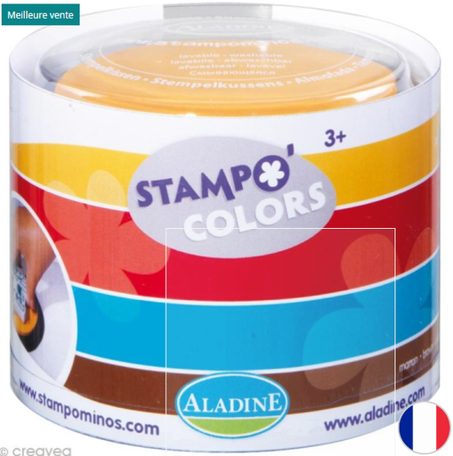 [T004] Encreur géant Stampon Colors x 4 - encre utlra lavable
